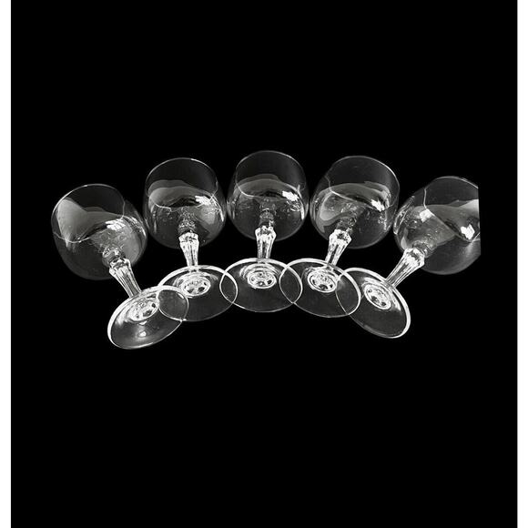 Stemmed Cordial Glasses Mini 4" Tall Set of 5 Barware Liquor Drinkware Wine 2 oz - Picture 5 of 10